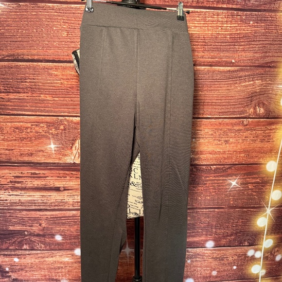 Gap Mid-Rise Seamed Leggings. Charcoal Grey. Size L - Picture 1 of 3